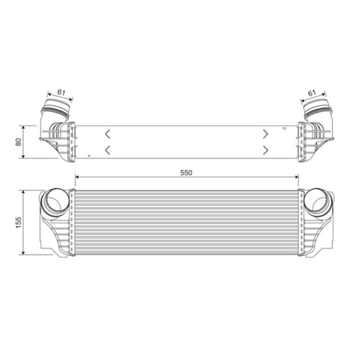 Ladeluftkühler valeo 818367 - valeo,