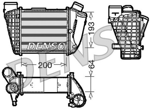 Denso ladeluftkühler dit02004 - denso,