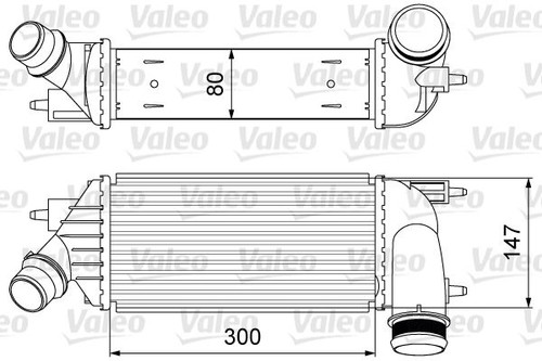 Valeo ladeluftkühler 818583 - ladeluftkühler,