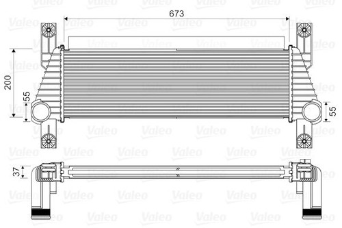 Valeo ladeluftkühler 818352 - valeo,